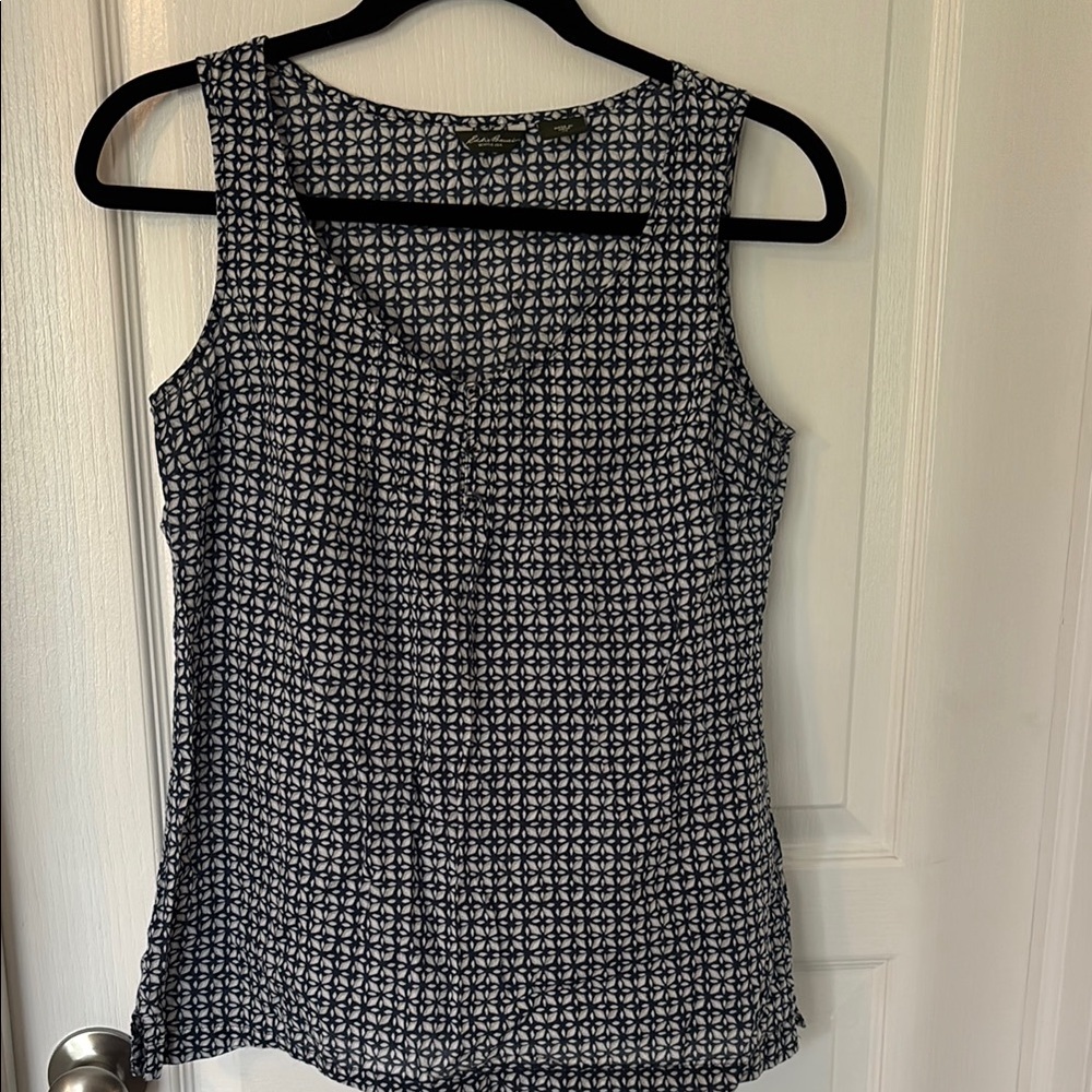 Eddie Bauer Patterned Tank Top